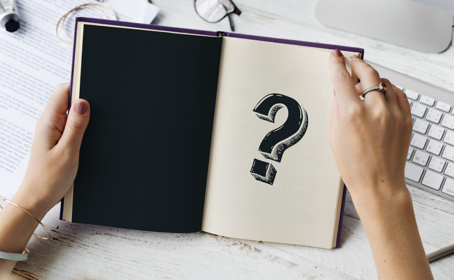 Question Mark Query Information Support Service Graphic